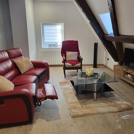 Ferienwohnung Au Coeur Du Val D'Argent Duplex Atypique A Sainte-Marie-Aux-Mines Exterior foto